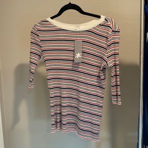 NWT Splendid - 🇺🇸 RED, White, BLUE Girls Top 3/4 sleeve - 16